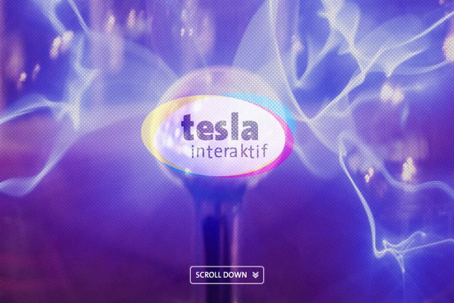 Tesla İnteraktif digital agency website design