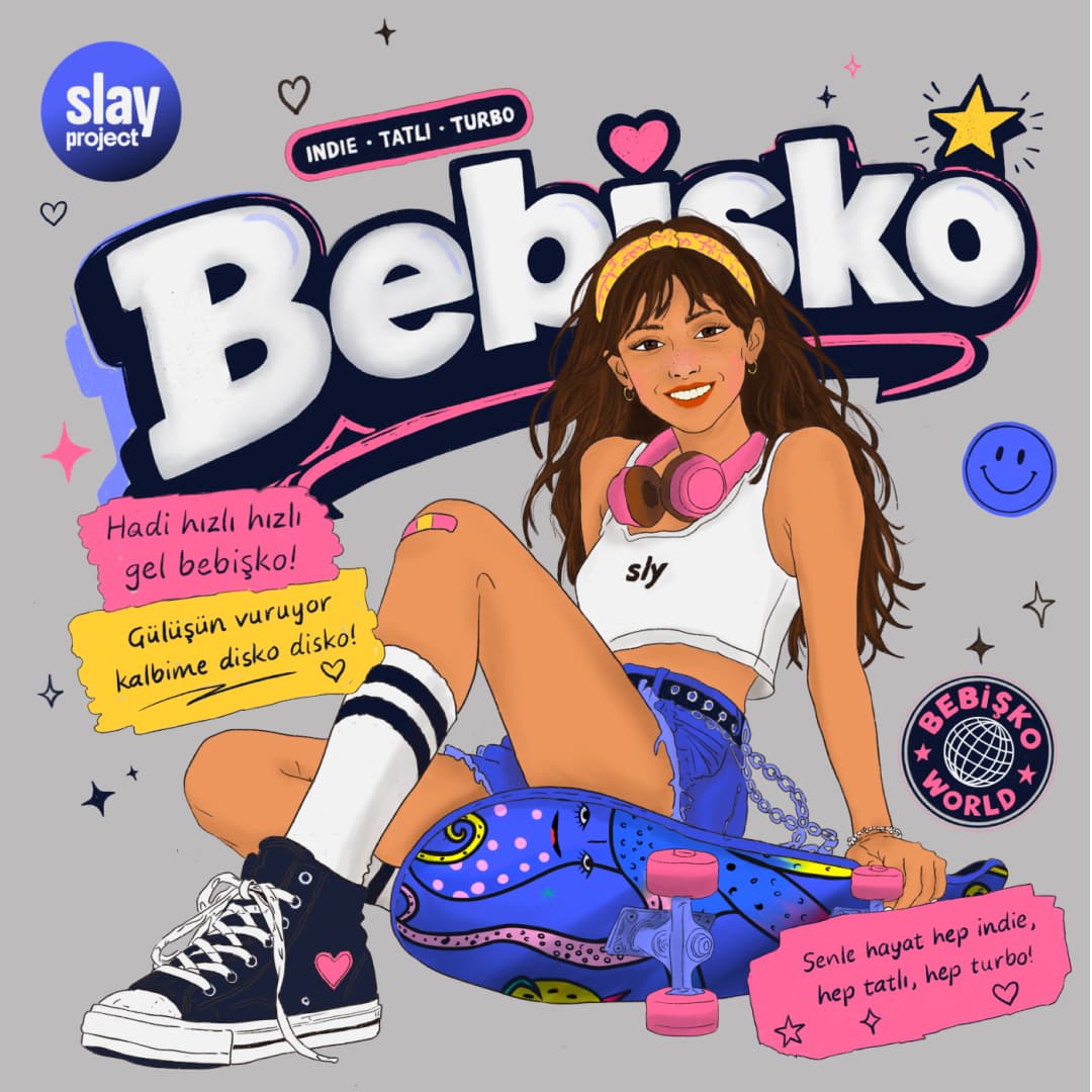 Single cover artwork for Bebişko