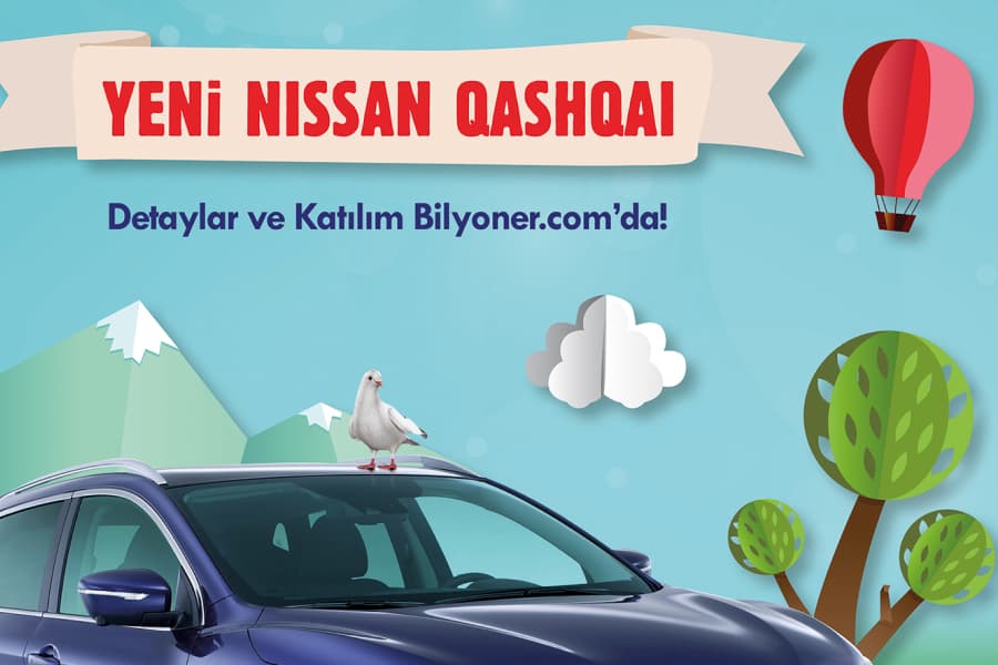Nissan Qashqai campaign artwork