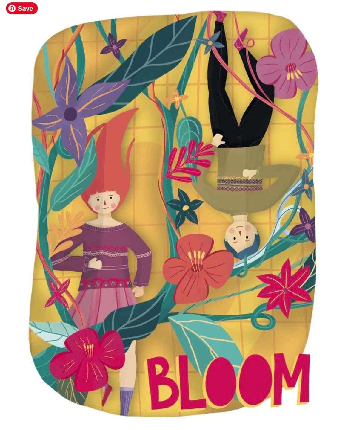Frame from the Bloom parallax scrolling animation